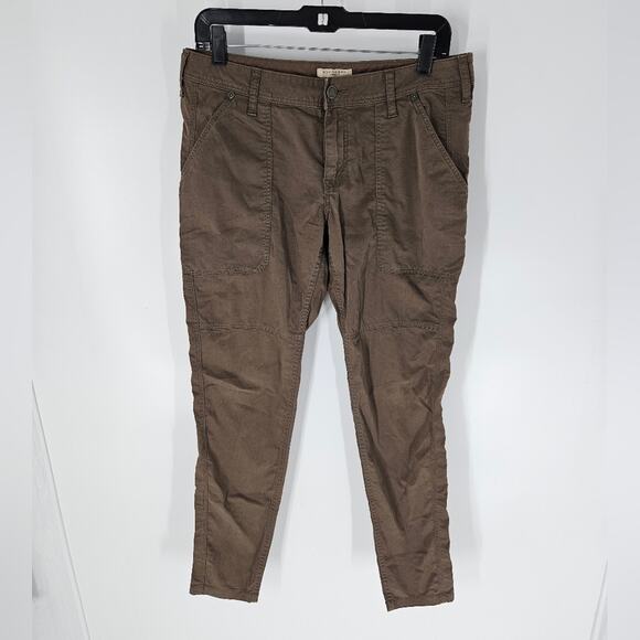 Burberry Brit Men's Tan Green Straight Leg Halstow Jeans  30 - Picture 1 of 9